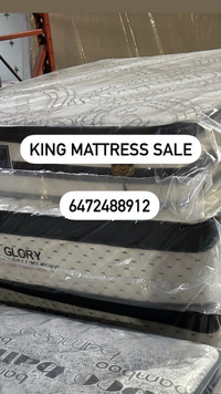 King size mattress sale in Mississauga call on 6472488912
