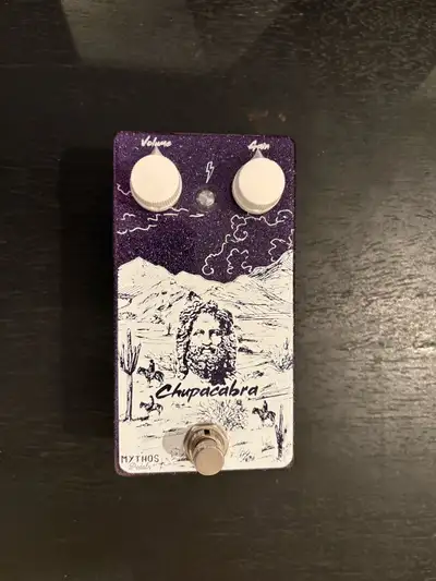 Mythos pedals Chupacabra overdrive/fuzz pedal, View more