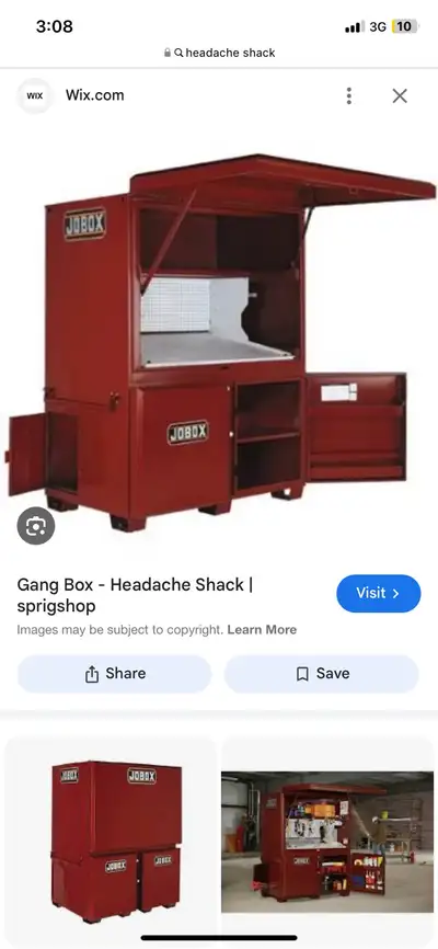 I’m looking to purchase a gang box/ headache shack Text me pics of what you have & how much you want...