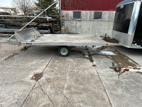 Double bed trailer