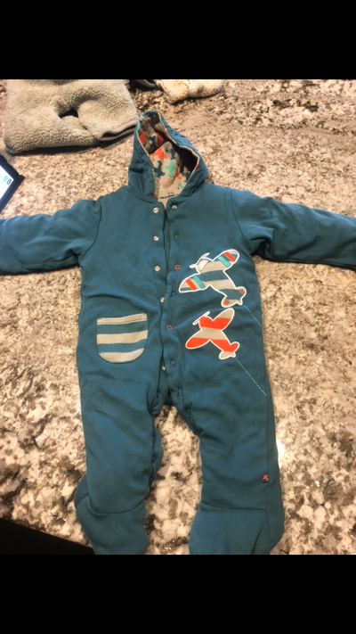 Marks & Spencer 3-6 Month Old Baby Warm Winter Jump Suit, View more
