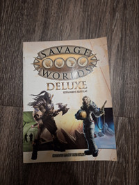 Savage World's Deluxe Explorers Edition RPG book
