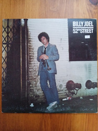 Vinyl LP by Billy Joel titled "52nd Street.