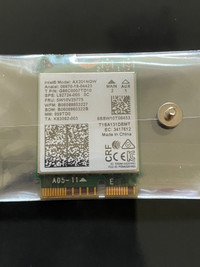 Intel Wireless Network card (AX201NGW) 