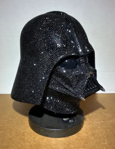 Swarovski Disney Star Wars Darth Vader Crystal Myriad Helmet, View more
