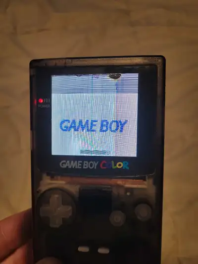 Gameboy color with backlit screen (read description), View more