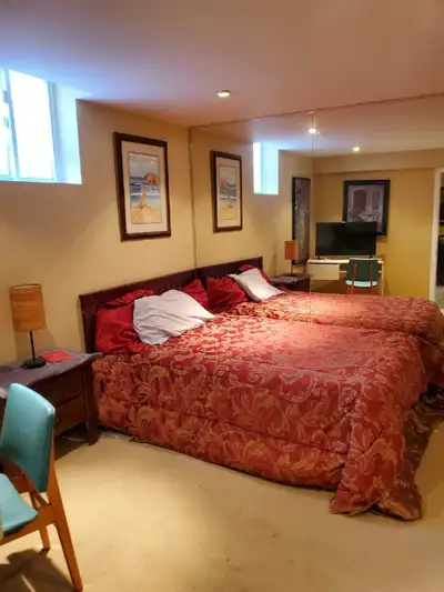 Cozy Room in high basement. This room offers the lifestyle of luxury. Private, quiet, mature roomies...