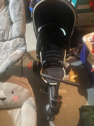 Selling stroller never used, chair , child chair that pulls out, View more
