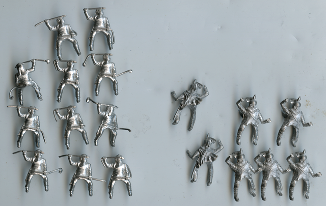 Calvary Mounted Riders for Table Top War Game Miniatures Games