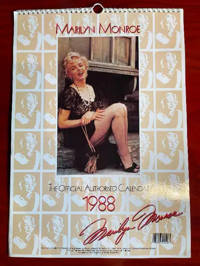 Marilyn Monroe 1988 Calendar, View more