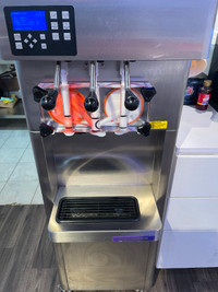 Soft serve Ice cream machine dual twist