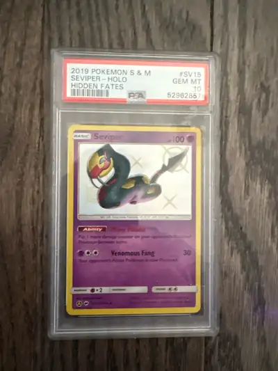 Holo seviper from Hidden Fates