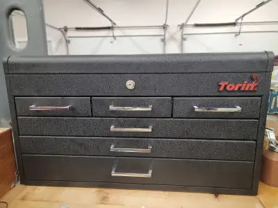 Torin Tool Chests Bought two of each but only using one pair. The two unused chests are still in the...