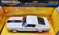 1:18 Diecast ERTL 1968 Ford Mustang GT CJ428 White