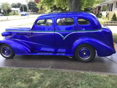 For sale 1937 chevy in great shape 350 auto. Power steering .dis brakes on front, power windows ,pow...