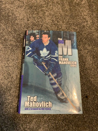 Frank Mahovlich autographed book. 