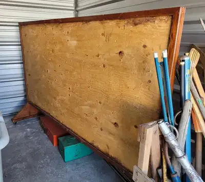 Vintage Wood panels on wheels, View more