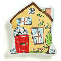 Brand New Keep Leaf Playful Pillows House (100% organic cotton)