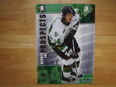 FS: 2004-05 Corey Perry (London Knights) OHL Autographed Photo