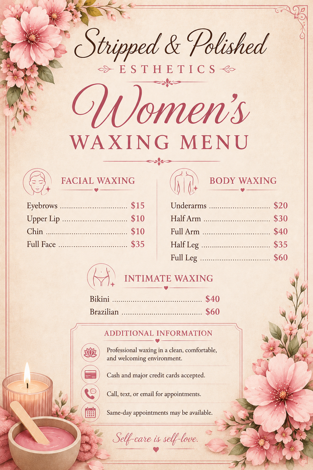✨ Looking for a Relaxing Esthetics Experience? ✨