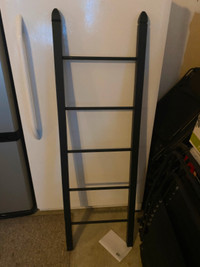 Black decorative ladder