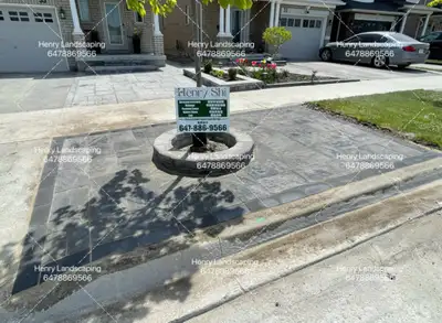Landscaping/Driveways/Interlock/Sidewalk Services Call6478869566, View more