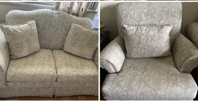 Moving Sale-Matching Loveseat and 1-Seater Sofa, View more