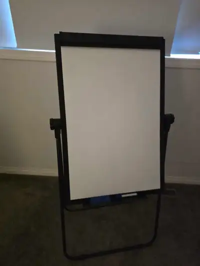 Standing double sided whiteboard, View more