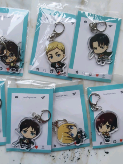 Attack on titan Keychain ( brand new ), View more