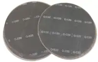 120 and 220 Grit 16 Inch Black Silicon Carbide Screen Discs