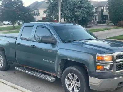 I have a 2014 silverado for sale runs and drives good 189000 k 4x4 on the floor 5.3L v8 rockers are...