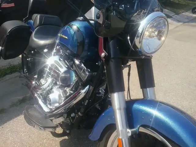 2014Harley Fatboy Touring 103 CI Big Twin Stage 1 in Street, Cruisers & Choppers in Calgary - Image 7