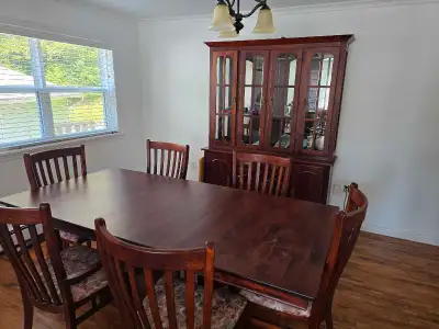 Dining Set with Hutch, View more