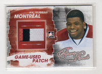 CARTE DE HOCKEY Game Used Patches Blue/Red #M49 P.K. Subban