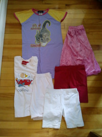 Lot vêtements d'été fille 6 ans