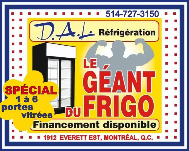 GRANDE SOLDE CONGÉLATEUR  ou frigo vitre in Other Business & Industrial in Longueuil / South Shore - Image 5