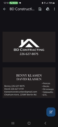 BD Contracting 