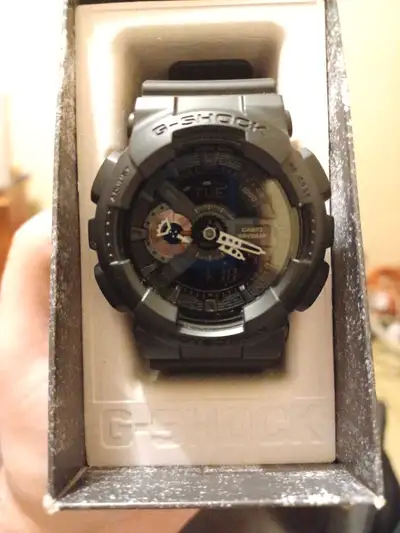 G-shock casio WR20BAR Analog and digital $180.00 obo, View more