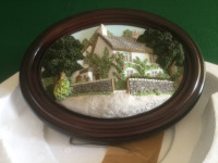 Tableau en relief ´´ Dove Cottage ´´neuf dans sa boîte