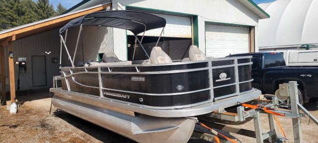 Princecraft 2022 Sportfisher 21ft - 60hp CT like new in Powerboats & Motorboats in Kingston - Image 3