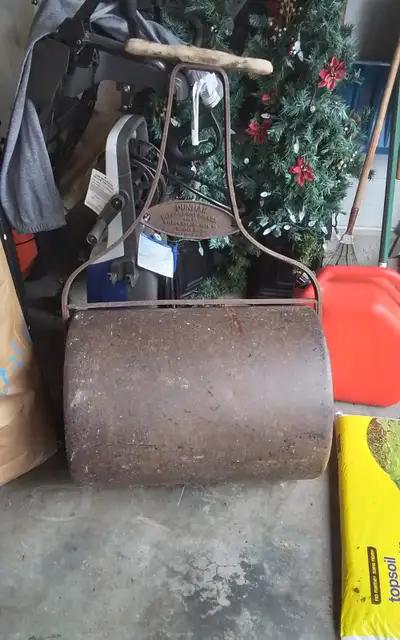 Antique Lawn Roller, View more