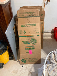 U-Haul boxes