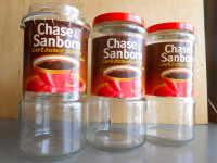 3 Pots de Café Chase & Sanborn Vintage - Épicerie Années 60-70s
