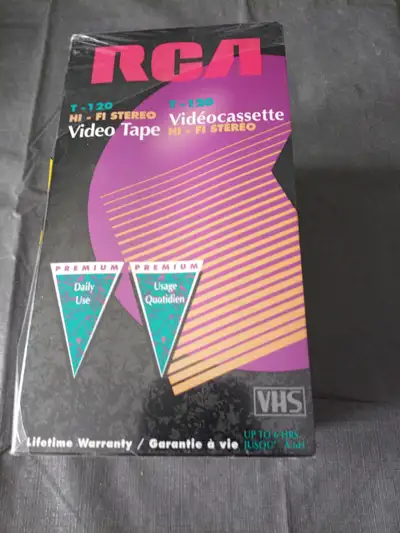 RCA VHS T - 120 Tapes
