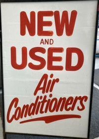 Air conditioners, servicing available.