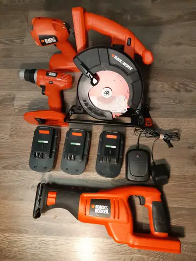 Cordless Black & Decker Tool Set, View more