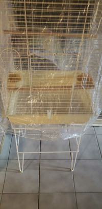 Large cage and stand $ 65