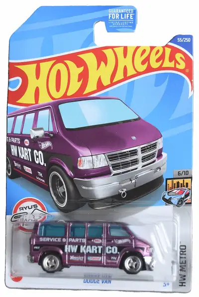 Hot Wheels Dodge Van Super Treasure Hunt, View more