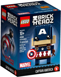 LEGO BrickHeadz - Captain America (41589) - NEW Sealed