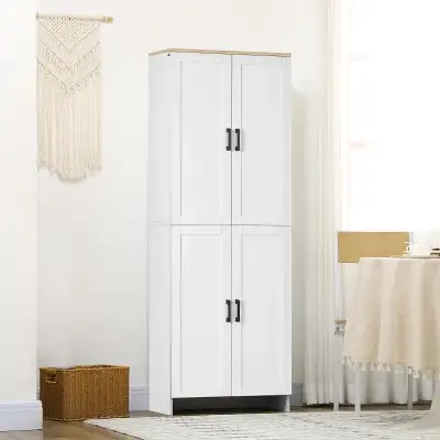 67" 4-Door Kitchen Pantry Cabinet, Freestanding Storage Cabinet, View more